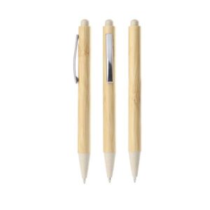 Caneta Bambu personalizada