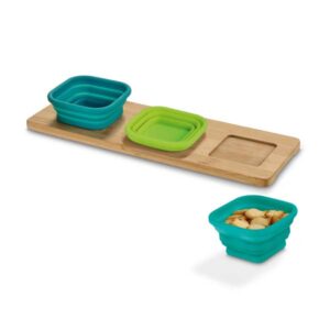 Base de mesa com 3 potes personalizado