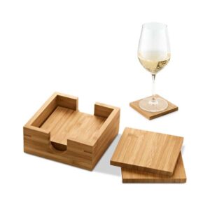 Kit de 4 porta copos personalizado
