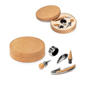 Conjunto para vinho personalizado