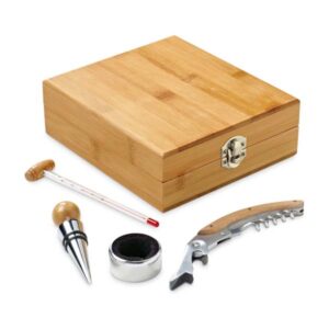 Conjunto para vinho personalizado