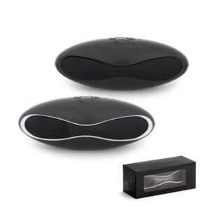 Caixa de som com microfone personalizado