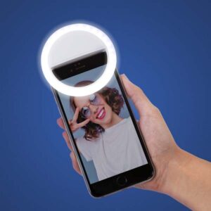 Anel de iluminação para selfie personalizado