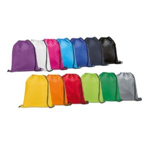 Sacola tipo mochila personalizada