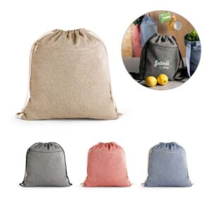 Sacola tipo mochila personalizada
