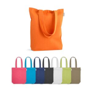 Sacola em algodão reciclável personalizada